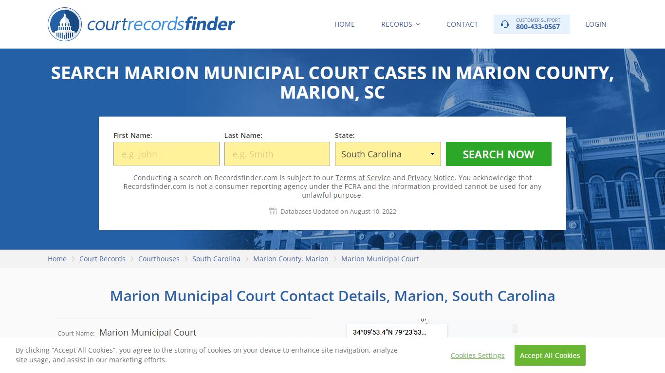 Marion Municipal Court Case Search - Marion County, SC ...